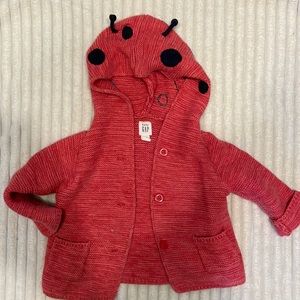 Lady bug sweater
